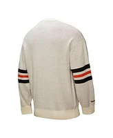 Mitchell & Ness Men's Cream Baltimore Orioles Retro Pullover Sweater