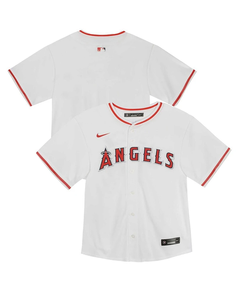 Nike Preschool White Los Angeles Angels Home Game Jersey