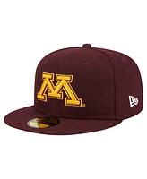 New Era Men's Maroon Minnesota Golden Gophers 59FIFTY Fitted Hat