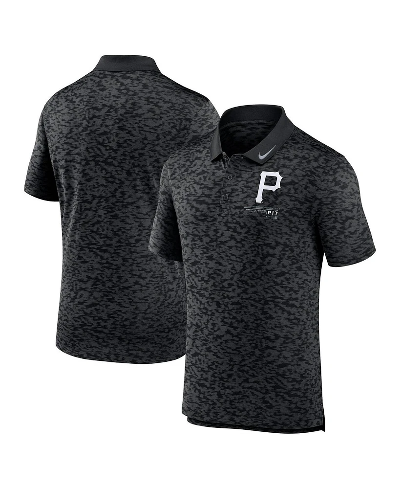 Nike Men's Black Pittsburgh Pirates Next Level Polo Shirt