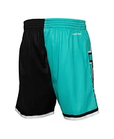 Mitchell & Ness Men's Teal San Antonio Spurs Big Face 5.0 Fashion Shorts