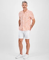 Michael Kors Men's Relaxed-Fit Floral Shirt
