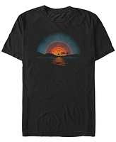 Design By Humans Men's Sound of Summer Short Sleeve T-Shirt