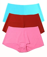 Hanky Panky Women's Breathe Soft Boy Short Underwear 3 Pack