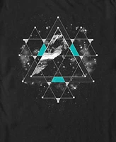 Design By Humans Men's Time Space Short Sleeve T-Shirt