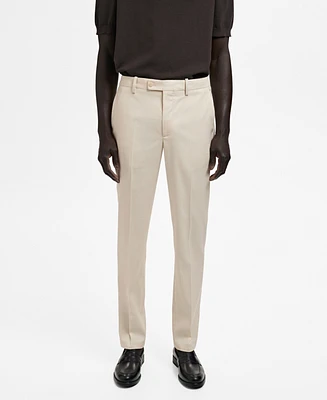 Mango Men's Eu Super Slim-Fit Suit Pants