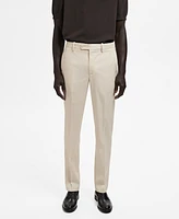 Mango Men's Eu Super Slim-Fit Suit Pants