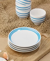 Certified International Dockside 4-Pc. Salad Plates, Service For 4