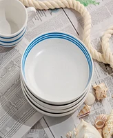 Certified International Dockside 4-Pc. Soup Bowls, Service For 4