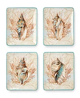 Certified International Escape to the Sea 4-Pc. Salad Plates, Service For 4
