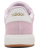 Adidas Toddler Girls Grand Court 00s Stay-Put Closure Fastening Strap Casual Sneakers from Finish Line
