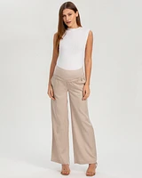 Pietro Brunelli Maternity Lyocell Wide Leg Warren Trousers