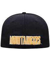 Top of the World Men's Black Appalachian State Mountaineers Reflex Flex Hat