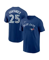 Nike Men's Anthony Santander Royal Toronto Blue Jays Fuse Name Number T-Shirt