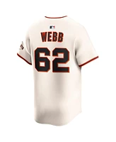 Nike Men's Logan Webb Cream San Francisco Giants Home Limited Player Jersey