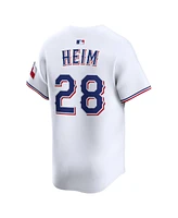 Nike Men's Jonah Heim White Texas Rangers Alternate Limited Player Jersey