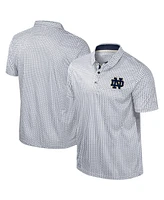 Colosseum Men's Navy Notre Dame Fighting Irish Big Tall Marty Rival Polo Shirt
