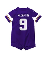 Nike Baby Boys and Girls J. McCarthy Purple Minnesota Vikings Romper Game Jersey