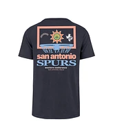 '47 Brand Men's Navy San Antonio Spurs City Edition Backboard T-Shirt