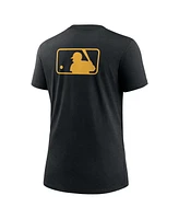 Nike Women's Black Pittsburgh Pirates Authentic Collection Early Work Tri-Blend T-Shirt