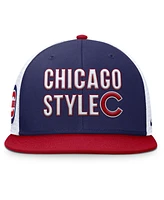 Nike Men's Royal/Red Chicago Cubs Pro Trucker Snapback Hat