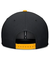 Nike Men's Black/Gold Pittsburgh Pirates Pro Performance Snapback Hat