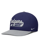 Nike Men's Navy/Gray Los Angeles Dodgers Pro Performance Snapback Hat