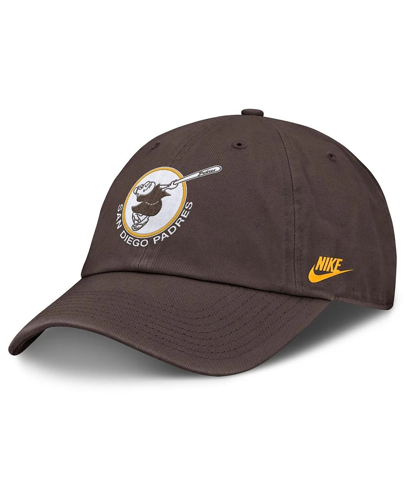 Nike Women's Brown San Diego Padres Club Adjustable Hat