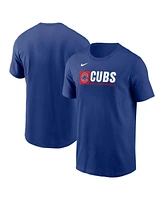Nike Men's Royal Chicago Cubs Team Block T-Shirt