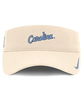 Nike Men's Natural North Carolina Tar Heels Primetime Ace Adjustable Visor Hat