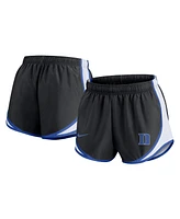 Nike Women's Black Duke Blue Devils Spring Break Tempo Performance Shorts