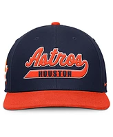 Nike Men's Navy/Orange Houston Astros Pro Performance Snapback Hat