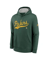 Nike Men's Green Bay Packers Rewind Club Logo Pullover Hoodie