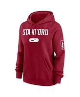 Nike Women's Cardinal Stanford Club Fleece Pullover Hooded Jacket