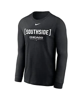 Nike Men's Black Chicago White Sox Local Nickname Long Sleeve T-Shirt