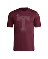 Adidas Men's Maroon Texas A M Aggies Locker Local Impression T-Shirt