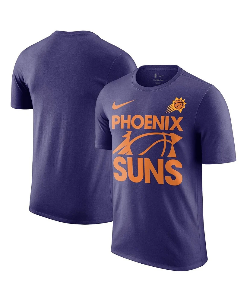Nike Men's Purple Phoenix Suns Courtside This Is Our Year T-Shirt