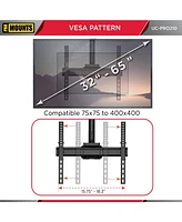 ProMounts Premium Ceiling Tv Mount Fits Most 24-55 inch, Holds 110 lbs