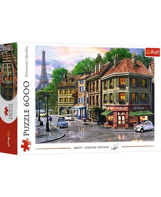 Trefl Red 6000 Piece Puzzle - Street of Paris / Mgl