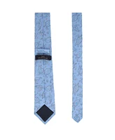 Trafalgar Men's Morla The Wise Sea Turtle Linen Blend Novelty Necktie