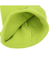 The Grinch Men's Eyes Green Knit Santa Cap