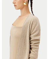 Gobi Cashmere Women's Self-Belt Cashmere Cardigan