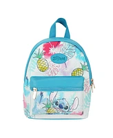 Lilo & Stitch Stitch With Pineapple Faux Leather 11.5" Mini Backpack