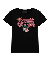 Guess Big Girls Short Sleeve Logo T-Shirt