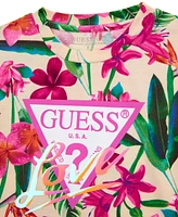 Guess Big Girls Short Sleeve All Over Print T-Shirt