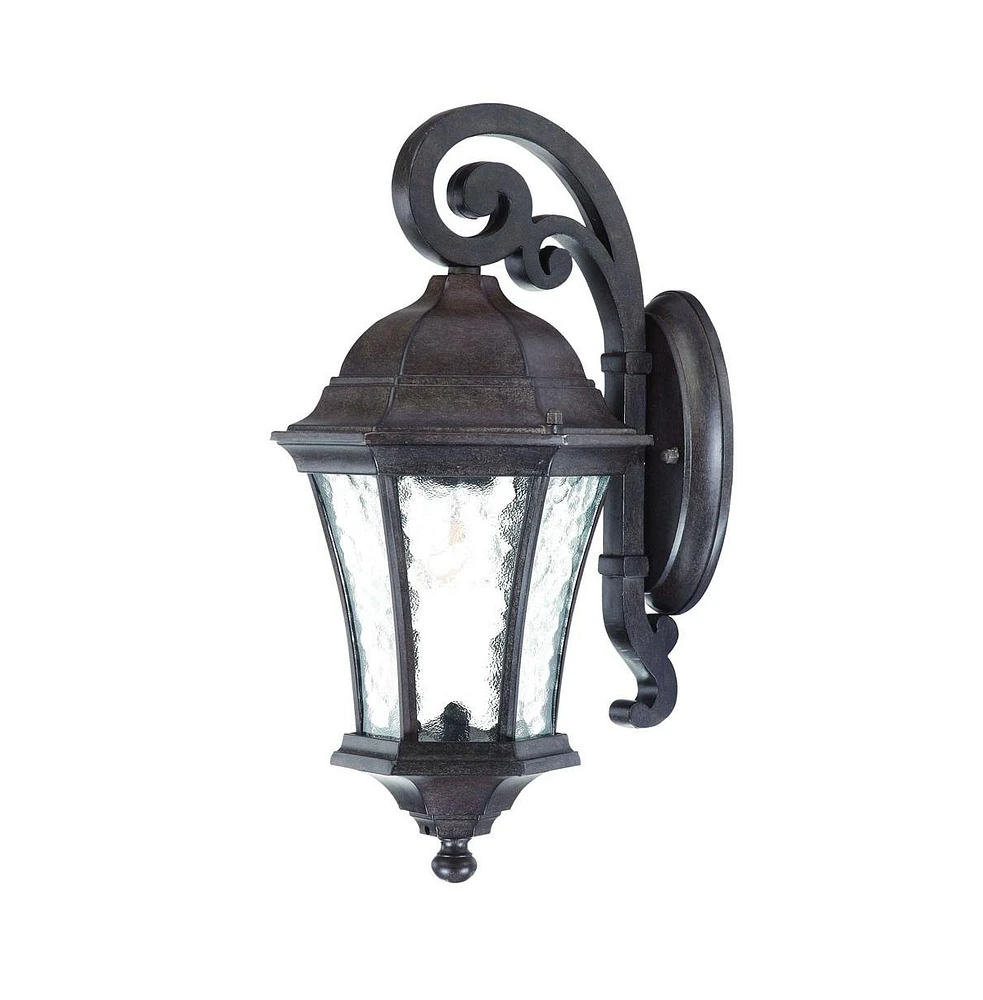 Tapered Hanging Lantern Wall Light for Porch and Entryway Decor