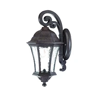 Tapered Hanging Lantern Wall Light for Porch and Entryway Decor