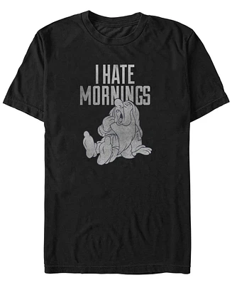 Fifth Sun Men's Hate Mornings Short Sleeve T-Shirt