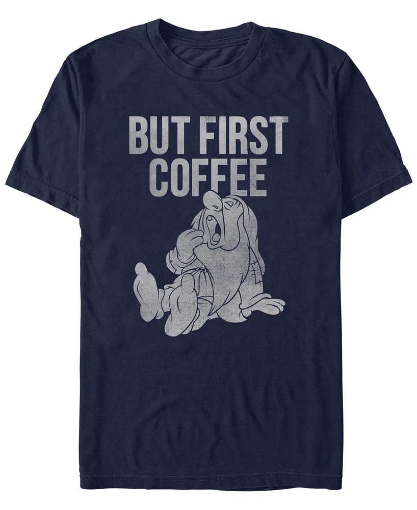 Fifth Sun Men's Coffee First Short Sleeve T-Shirt