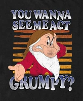 Fifth Sun Men's Act Grumpy Short Sleeve T-Shirt